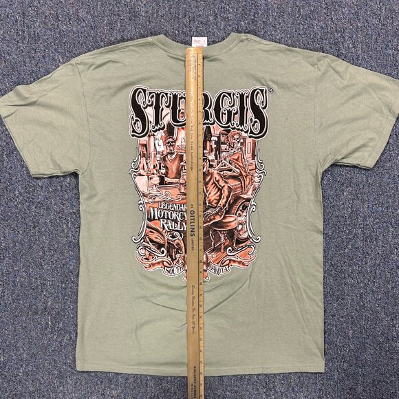 Sturgis Motorcycle Rally 2011 T Shirt Sz L - Picture 8 of 9